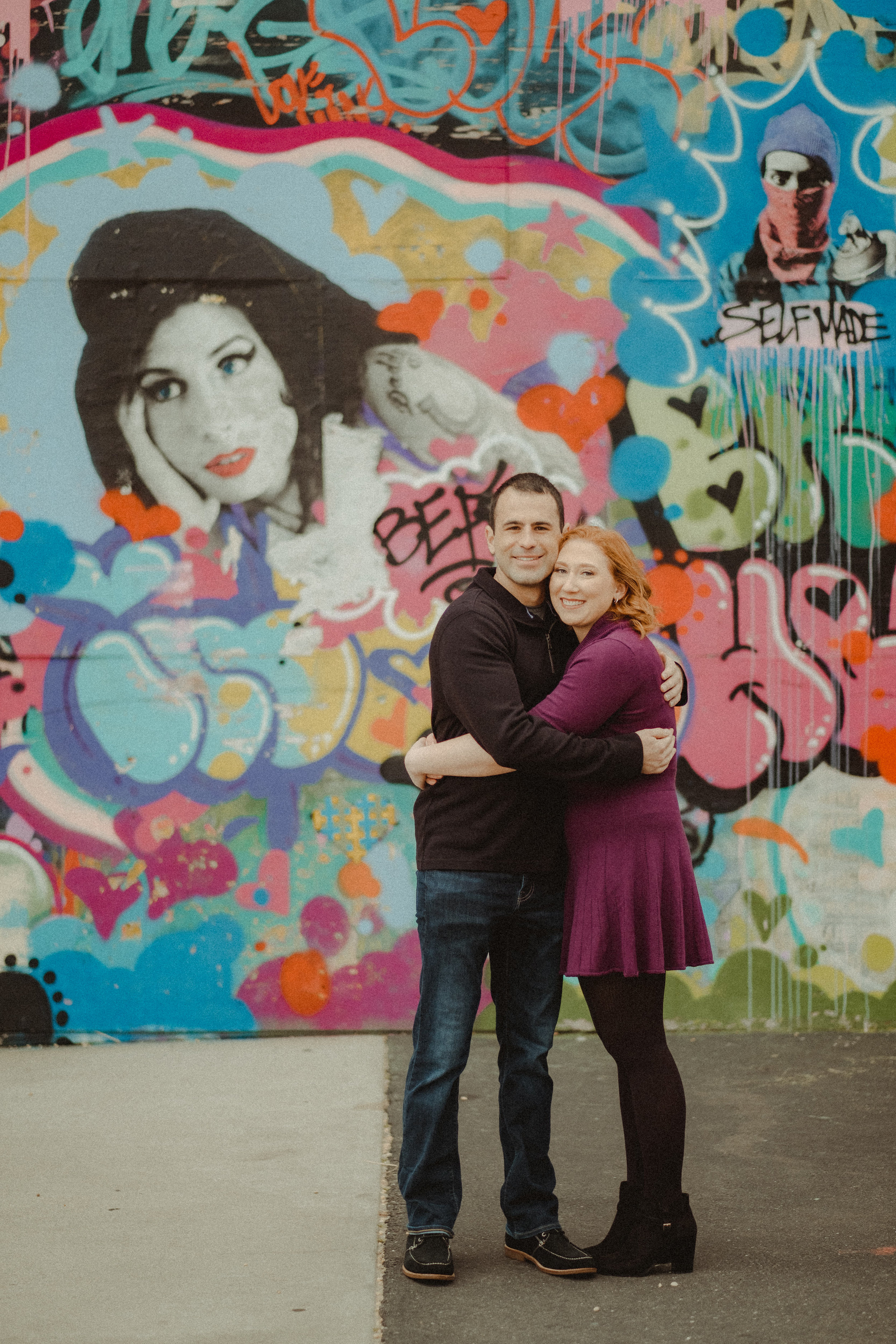 ASBURY PARK BOARDWALK ENGAGEMENT SESSION { TIFFANY &amp; MICHAEL } ASBURY PARK, NJ